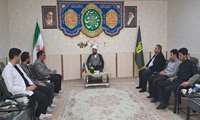 دیدار مدیر شبکه بهداشت و درمان با امام جمعه شهرستان چایپاره