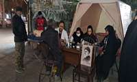 برگزاری موکب سلامت شبکه بهداشت و درمان شهرستان چایپاره