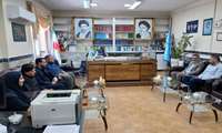دیدار مدیر شبکه بهداشت و درمان با رئیس دادگستری شهرستان چایپاره و تبریک هفته قوه قضائیه