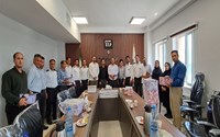 مراسم گرامیداشت روز حراست و تجلیل از پرسنل حفاظت فیزیکی شبکه بهداشت و درمان چایپاره