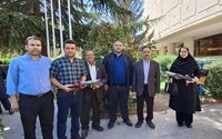 تجلیل از پزشکان نمونه شبکه بهداشت و درمان شهرستان چایپاره در مراسم ملی افتخارآفرینان سلامت استان